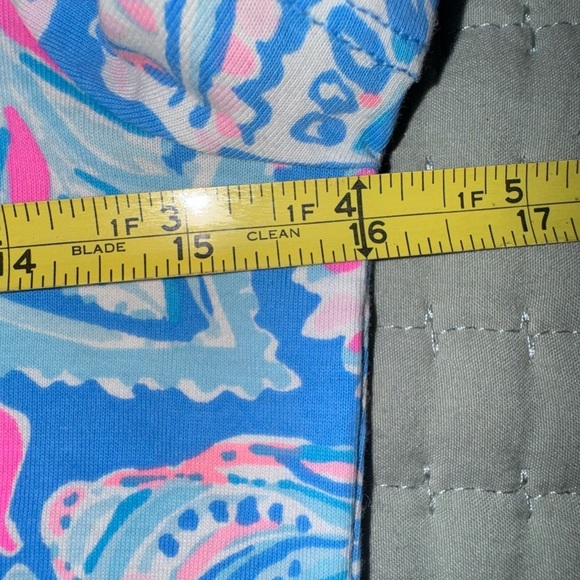 Lilly Pulitzer Kimi Dress In Zanzibar Blue size XS EUC - Picture 4 of 10